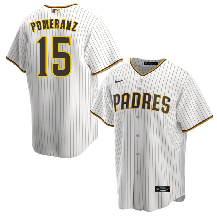 Nike Men #15 Drew Pomeranz San Diego Padres Baseball Jersey Sale-White